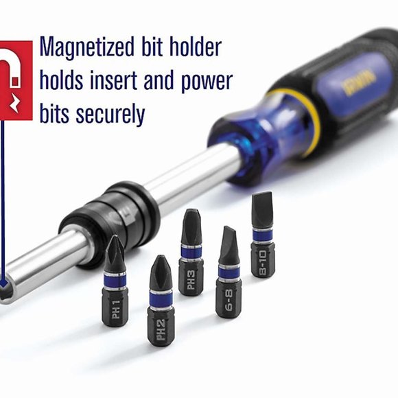 New: Irwin Extending Driver- 5 impact bits - Picture 2 of 5